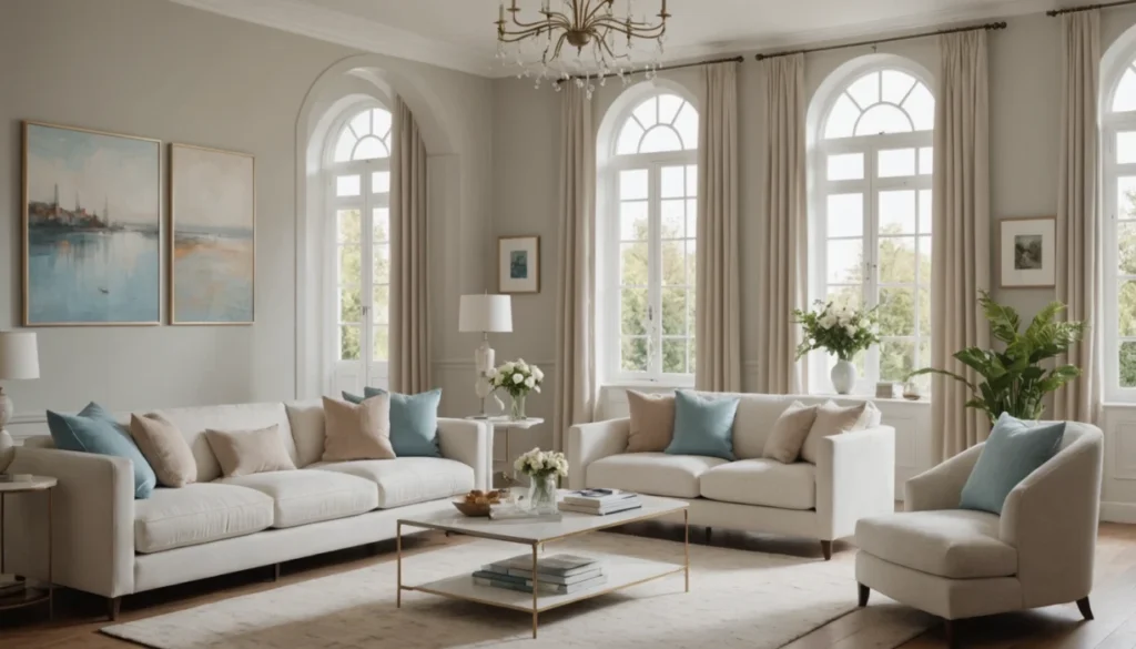couleur de mur pour meubles blancs