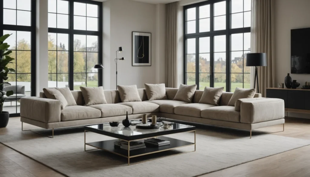 Mobilier de luxe allemand : charme surprenant pour un intérieur d’exception